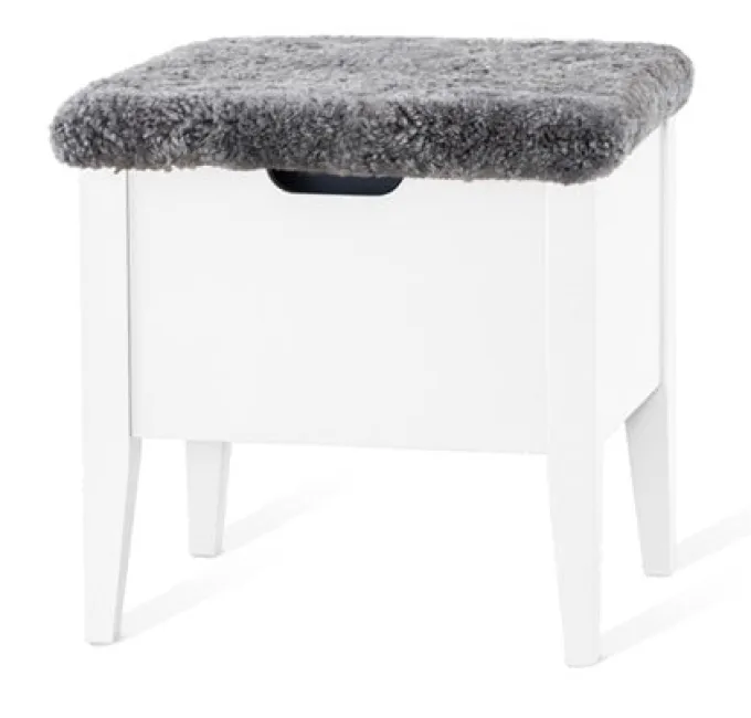 Klinte Bänk 45 Vit
