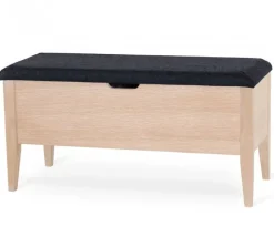 Klinte Bänk 90 Vitoljad Ek