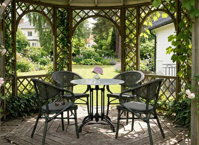 Krögaren Cafebord 100 cm Marmor