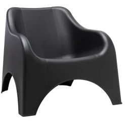 Kumo Loungefåtölj Svart