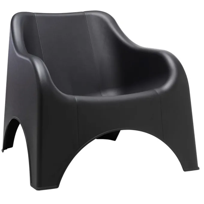 Kumo Loungefåtölj Svart