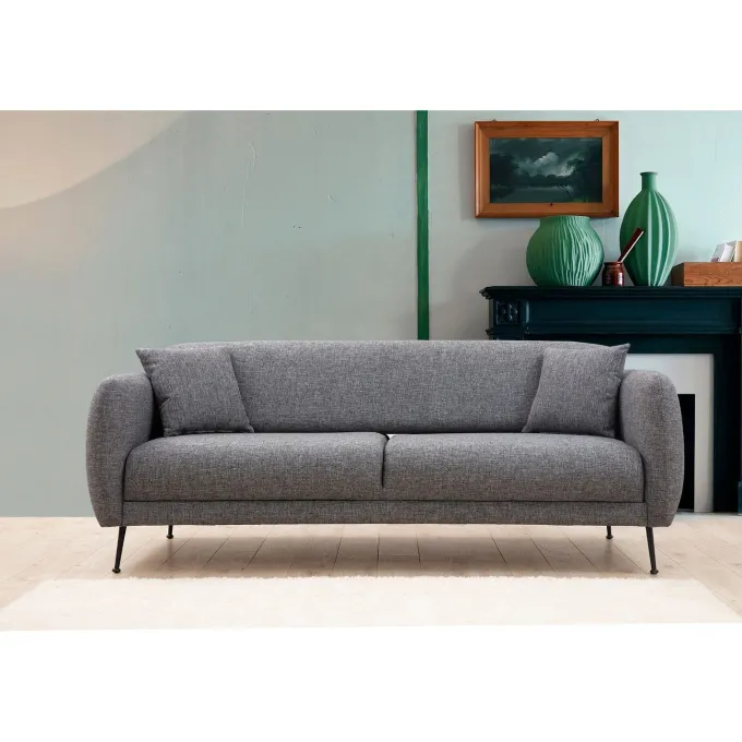 La Paz (214 x 98 x 85 cm) 3-sits bäddsoffa Grå