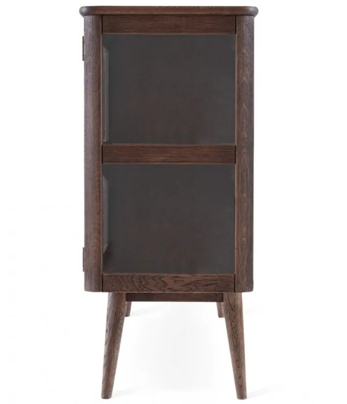 Löderup Sideboard Vitrin Rökbetsad Ek