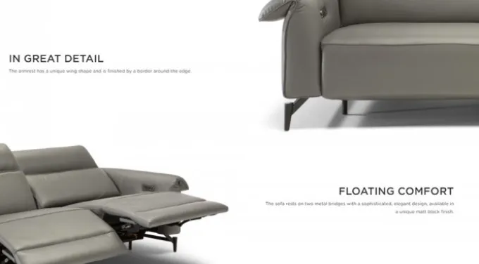 Leggiadro C143 3-Sits Reclinersoffa