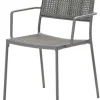 Less Karmstol Lava Grå / Light Grey Weave