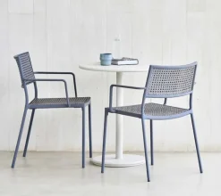 Less Karmstol Lava Grå / Light Grey Weave