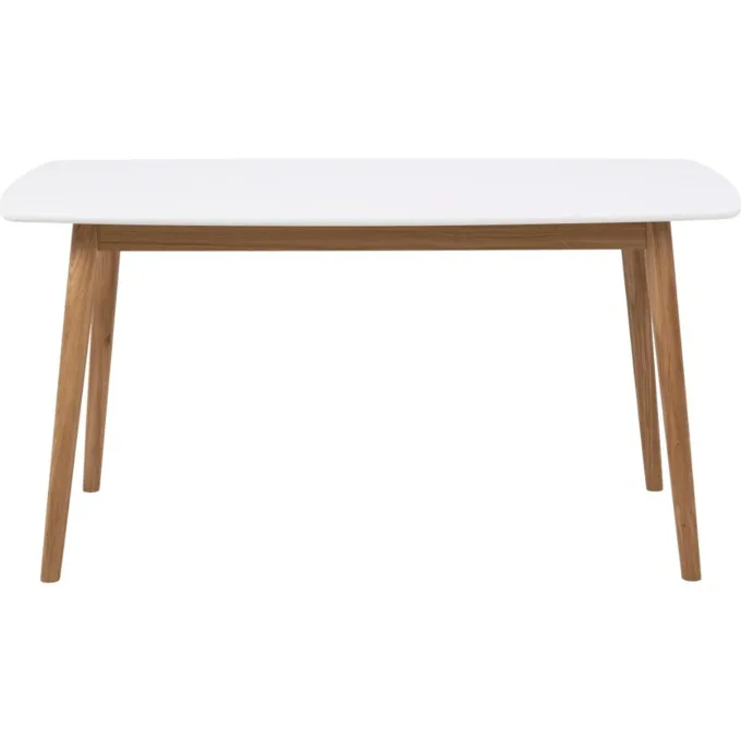 Lillesand Matbord 150x80 cm Vit/Ek