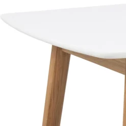 Lillesand Matbord 150x80 cm Vit/Ek