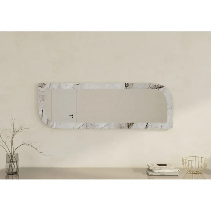 Lima (40 x 120 x 2,2 cm) Spegel Marmor