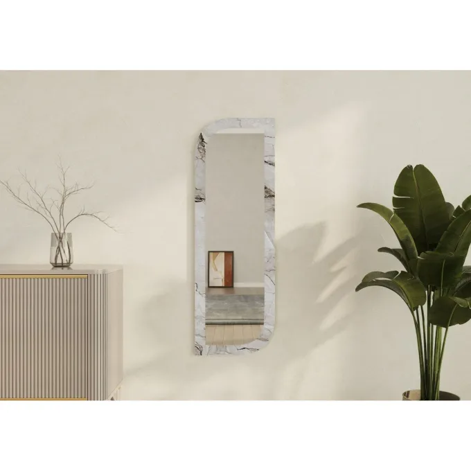 Lima (40 x 120 x 2,2 cm) Spegel Marmor