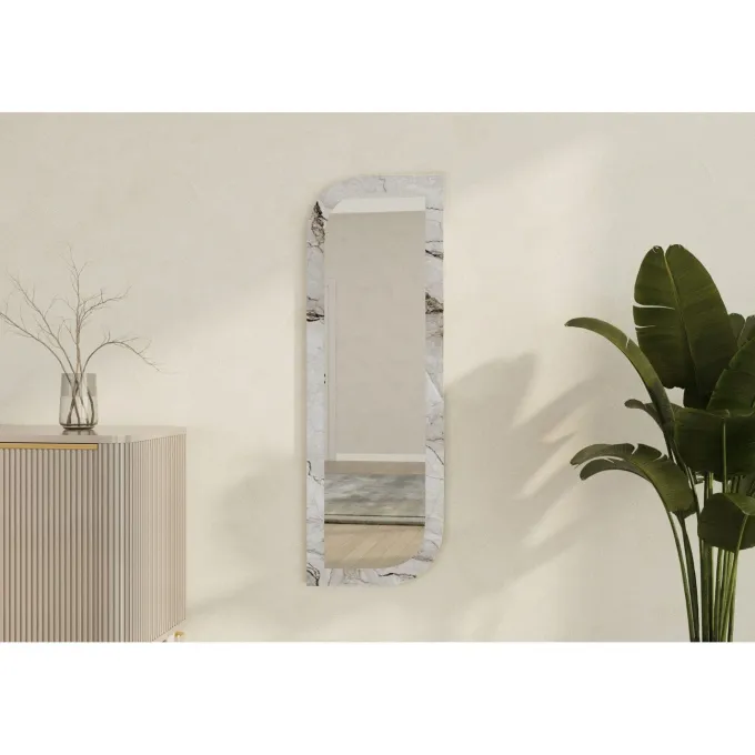 Lima (40 x 120 x 2,2 cm) Spegel Marmor