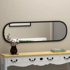 Lima (40 x 120 x 2,2 cm) Spegel Svart