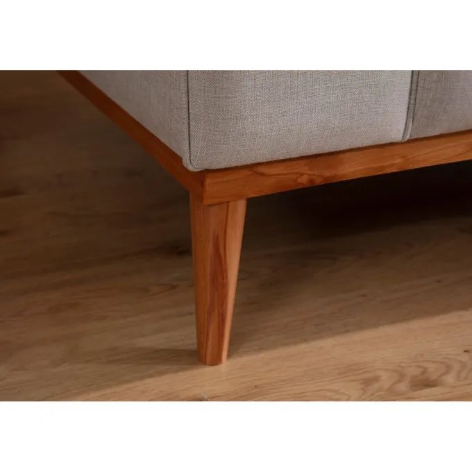 Lima 3-sits (220 x 84 x 77 cm) 3-sits bäddsoffa Creme