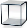 Lime Vägghängt Sängbord 34 x 34 cm Betonglaminat