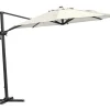 Linz Parasoll Ø300 cm Rund Antracit/Beige