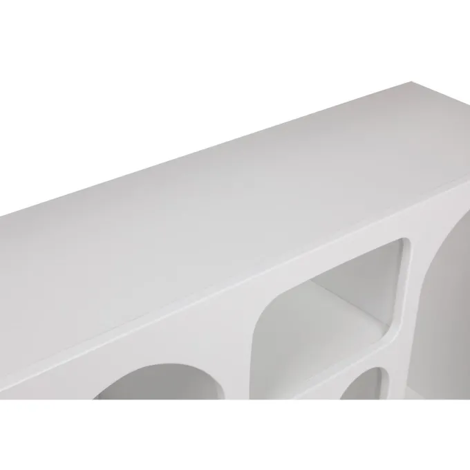 Liva 120 (120 x 74 x 37 cm) Konsol Vit