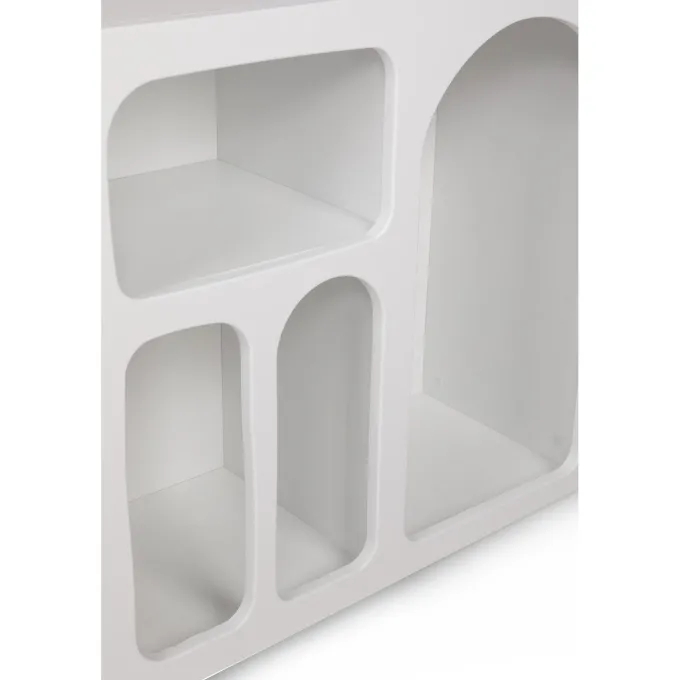 Liva 120 (120 x 74 x 37 cm) Konsol Vit