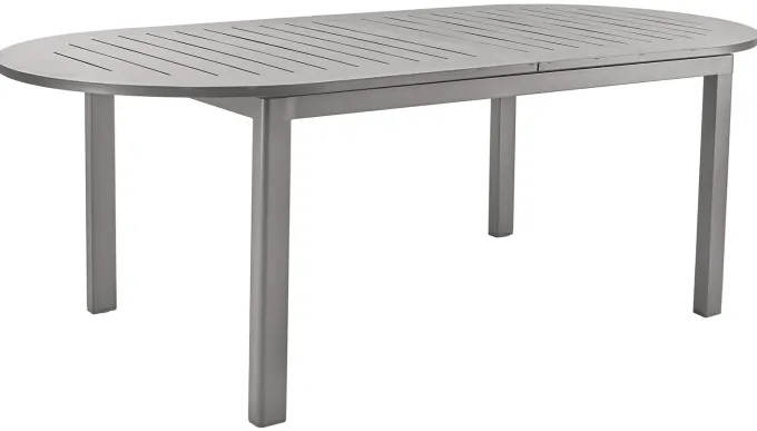 Lomma Elipse 220-280x110 cm Utebord Khaki