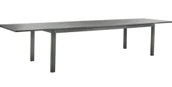 Lomma XL 260-380x100 cm Utebord Antracit