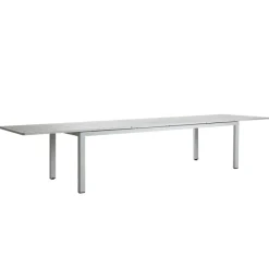 Lomma XL 260-380x100 cm Utebord Light Grey