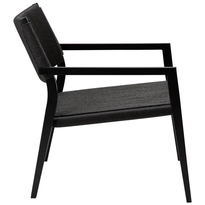 Loop Loungefåtölj Black
