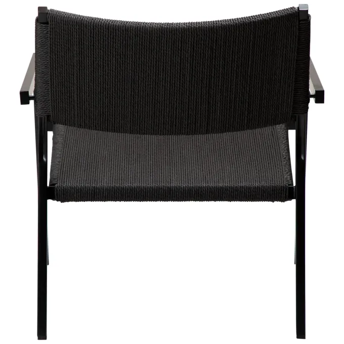 Loop Loungefåtölj Black