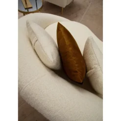 Luanda (255 x 85 x 120 cm) 3-sitssoffa Creme
