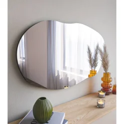 Luanda (52 x 89 x 2,2 cm) Svart Spegel
