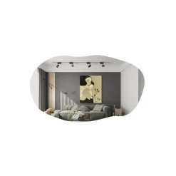 Luanda (52 x 89 x 2,2 cm) Svart Spegel