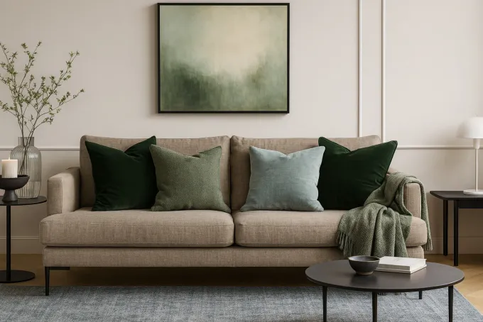 Luciana 3-sits Soffa Vogue Taupe