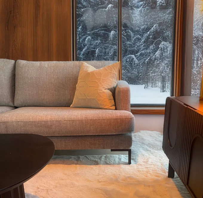 Luciana 2-sits Soffa Vogue Taupe