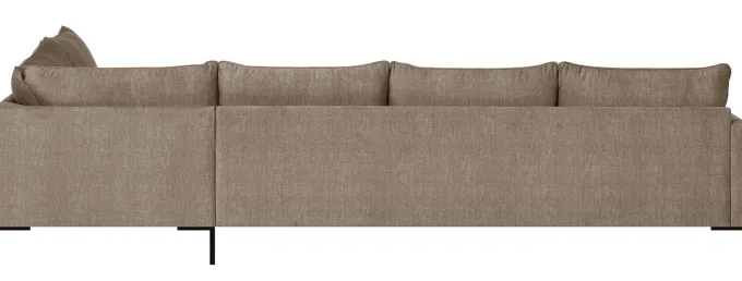 Luciana U-Soffa Höger Vogue Taupe