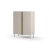 Lucile (90 x 120,4 x 40,5 cm) Sideboard Sandsten naturlig ek