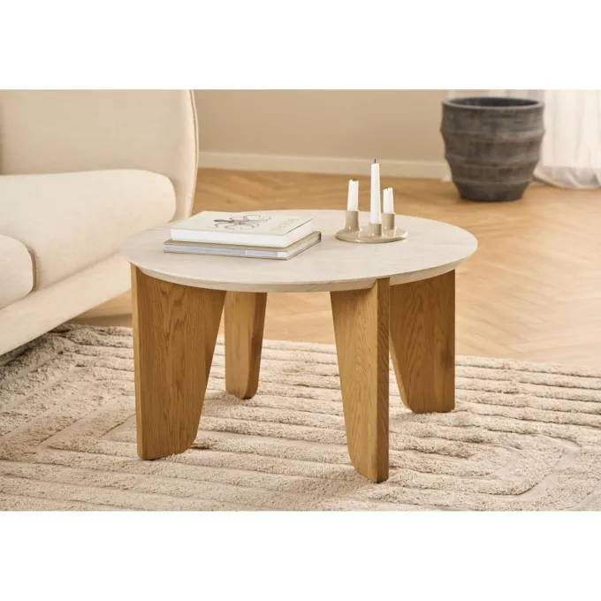 Lunda Soffbord Rund 80 cm