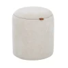 Lykke Puff Trähandtag Beige
