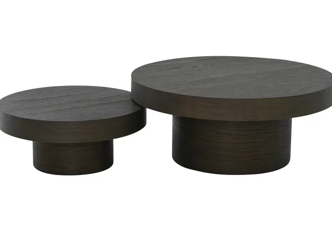 Lynor Soffbord 98 cm Ek Brun