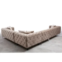 Lyon Beige Hörnsoffa