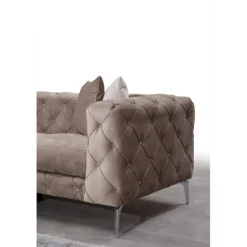 Lyon Beige Hörnsoffa