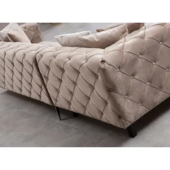 Lyon Beige Hörnsoffa