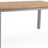 Lyon Bord 92x152-210 cm Khaki/Teak