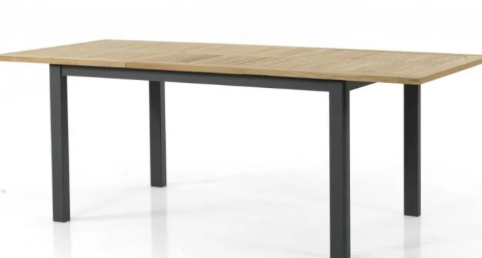 Lyon Matgrupp 152-210 cm ink 4st Andy Pos. Svart/Teak