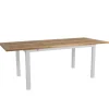 Lyon Utebord 92x152-210 cm Light Grey/ Teak