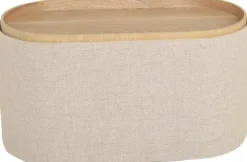 Maiko Sittpuff/Sidobord Beige