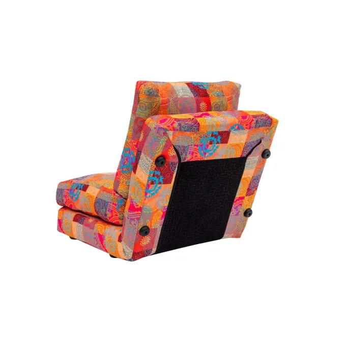 Majuro 1 (29 x 125 x 63 cm) Flerfärgad 1-sits bäddsoffa