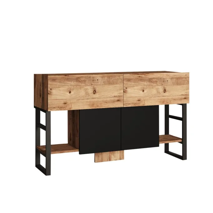 Malena Console Wide (138,8 x 83,6 x 43,3 cm) Atlantisk furu Konsol