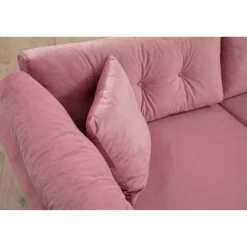 Maputo (214 x 90 x 84 cm) 3-sitssoffa Dusty Rose