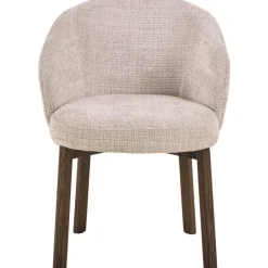 Maribo Karmstol Juto Tyg Beige/Smoked Ek