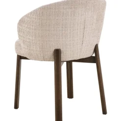 Maribo Karmstol Juto Tyg Beige/Smoked Ek