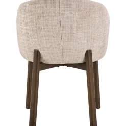 Maribo Karmstol Juto Tyg Beige/Smoked Ek