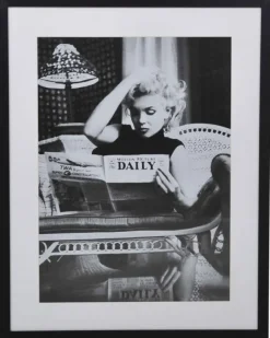 Marilyn Daily News Tavla 70x90cm